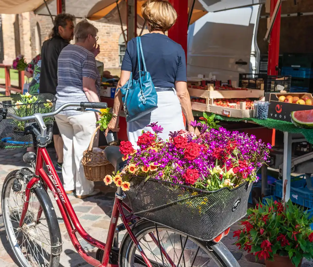 Blumenmarkt bei Gransee